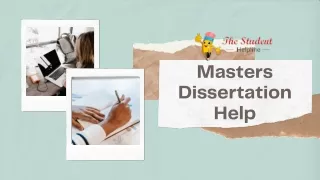 masters dissertation help
