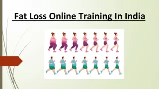 fat loss online training in india