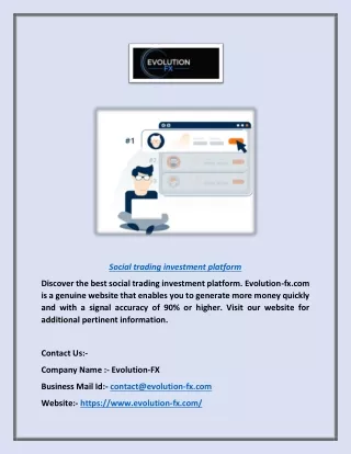 Social Trading Investment Platform | Evolution-fx.com