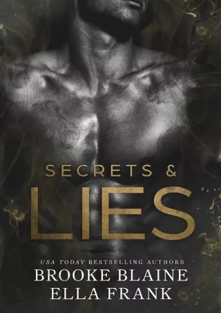 epub download Secrets & Lies Full