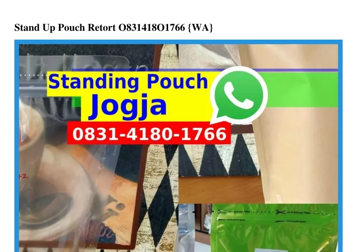 stand up pouch retort o831418o1766 wa