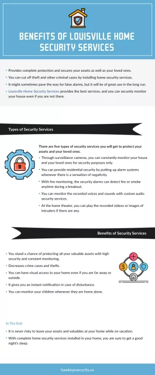 Benefits Of Louisville Home Security Services
