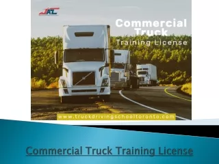 How To Get The Commercial Truck Training License For A Good Career