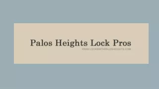 Palos Heights Lock Pros