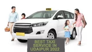 best taxi service in udaipur 2022