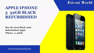 Apple iPhone 5 32GB Black Refurbished