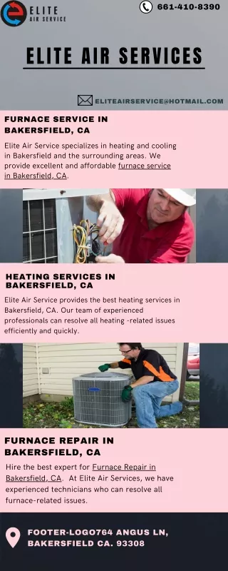 Heating Services in Bakersfield, CA