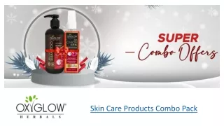 Skin Care Products Combo Pack