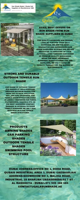 car parking shade manufacturers Dubai