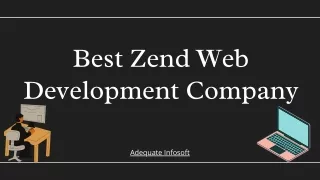 Zend web development company