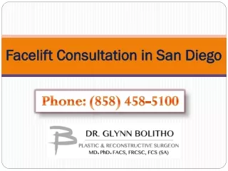 facelift consultation in san diego