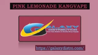 Pink Lemonade Kangvape