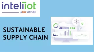 sustainable supply chain