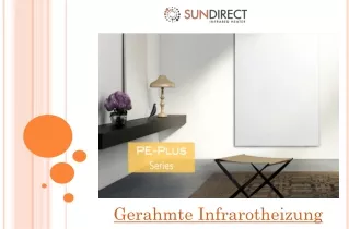 gerahmte infrarotheizung