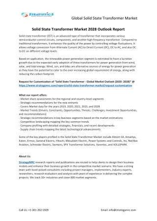 global solid state transformer market