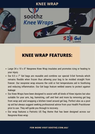 Hot and Cold Knee Wrap