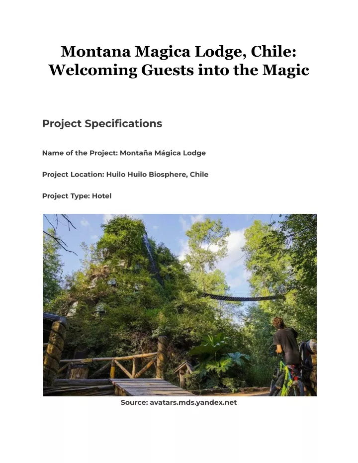 montana magica lodge chile welcoming guests into