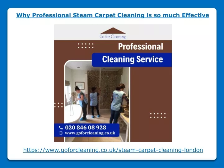 why professional steam carpet cleaning is so much