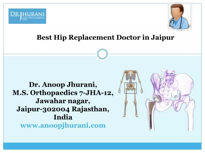 best hip replacement doctor in jaipur