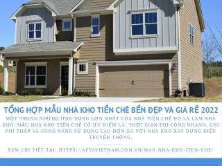 Tổng hợp mẫu nhà kho tiền chế bền đẹp và giá rẻ 2022