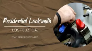 Kardo Locksmith - Los Feliz CA - PDF