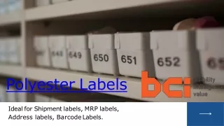 polyester labels