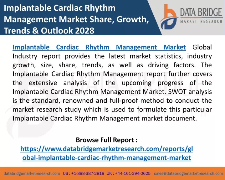 implantable cardiac rhythm management market