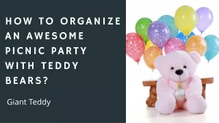 how to organize an awesome picnic party with