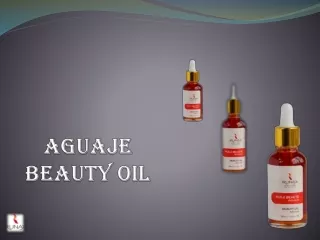 Aguaje Beauty Oil | Runak