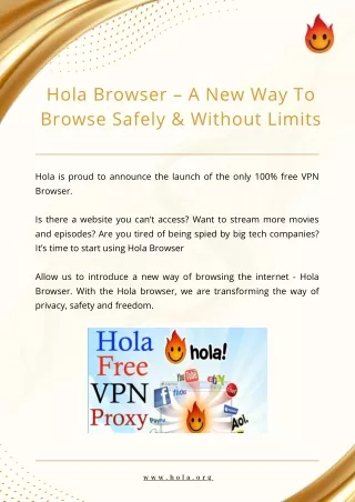 hola browser a new way to browse safely without