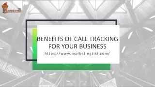 benefits of call tracking for your business