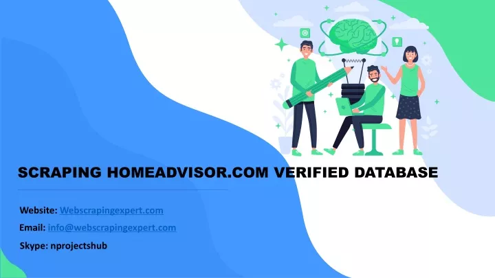 scraping homeadvisor com verified database