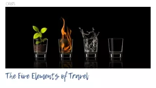 The Five Elements of Travel