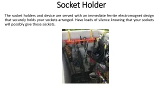 socket holder