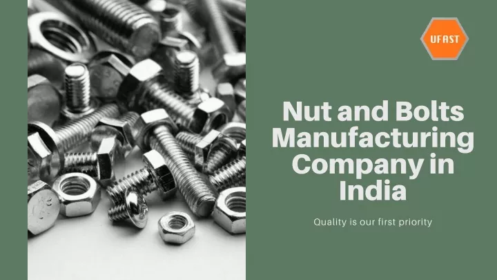 nut and bolts manufacturing company in india