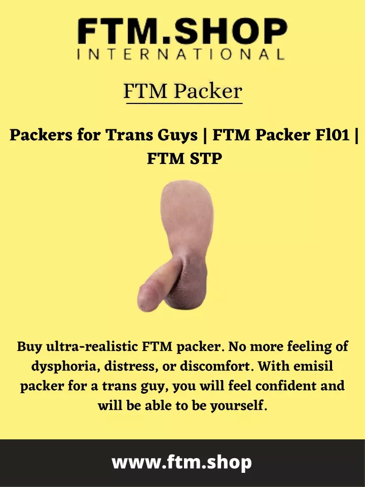 packers for trans guys ftm packer fl01 ftm stp