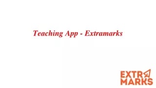teaching app extramarks