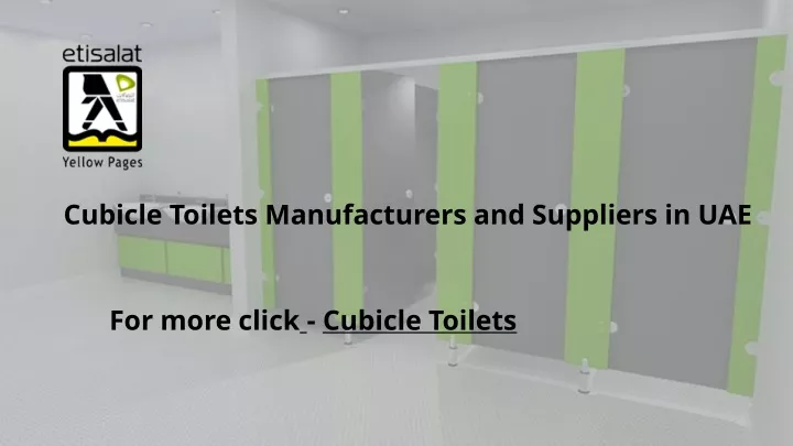 cubicle toilets manufacturers and suppliers in uae