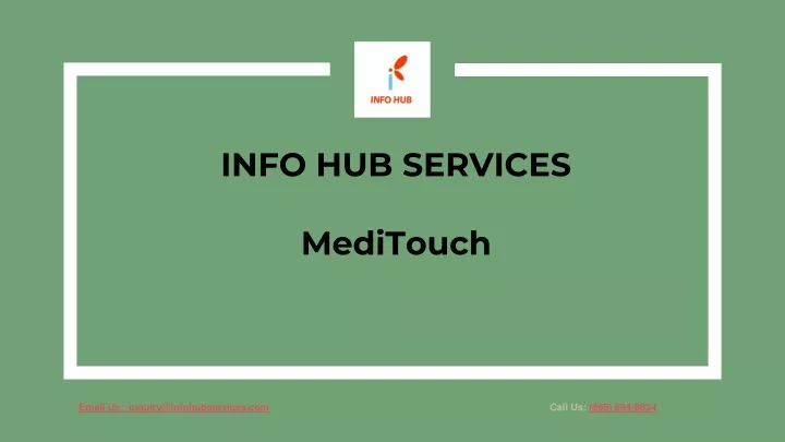 info hub services meditouch