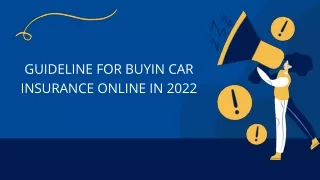 Guideline for buying car insurance online in 2022 (1)