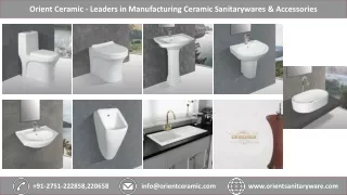 Orient Ceramic - Leaders in Manufacturing Ceramic Sanitarywares & Accessories