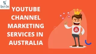 YOUTUBE CHANNEL MARKETING SERVICES