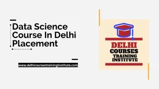 Data Science Course In Delhi With Placement