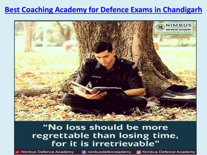 best coaching a cademy for defence exams