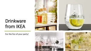 Buy Drinking Glasses Online in UAE - IKEA