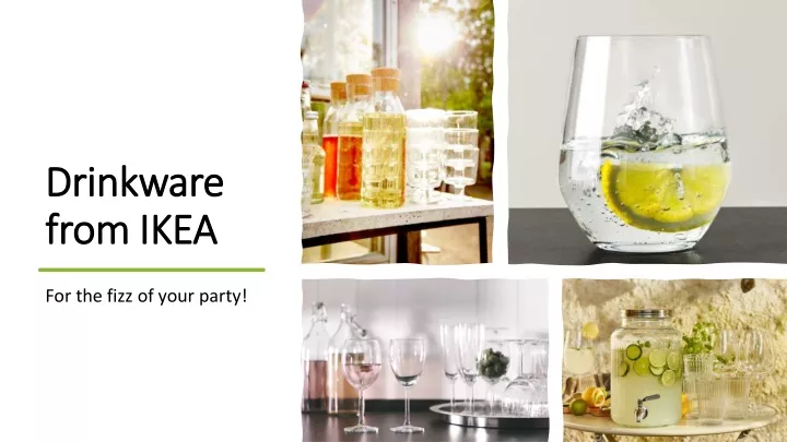 drinkware from ikea