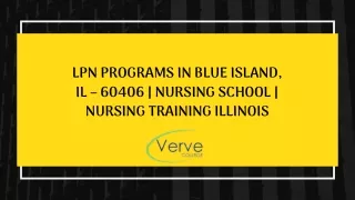 LPN PROGRAMS IN BLUE ISLAND, IL – 60406 | NURSING SCHOOL | NURSING TRAINING ILLINOIS)