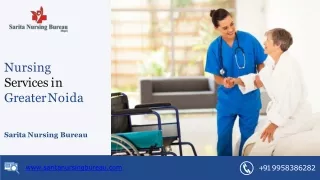 Nursing Services in Greater Noida