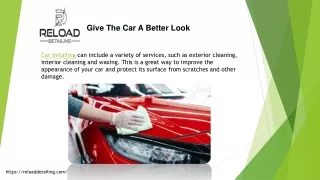 give t he car a better look