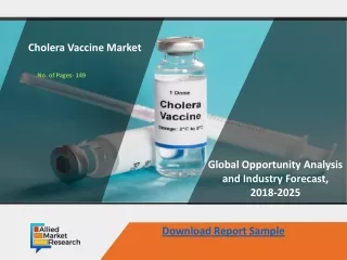 Cholera Vaccine Market Trends, Size and Shares by 2030